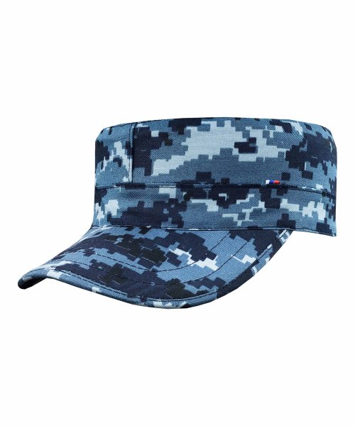 Кепи цифра синяя светлая