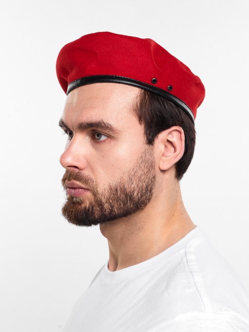 Берет красный Юнармии &mdash; 1