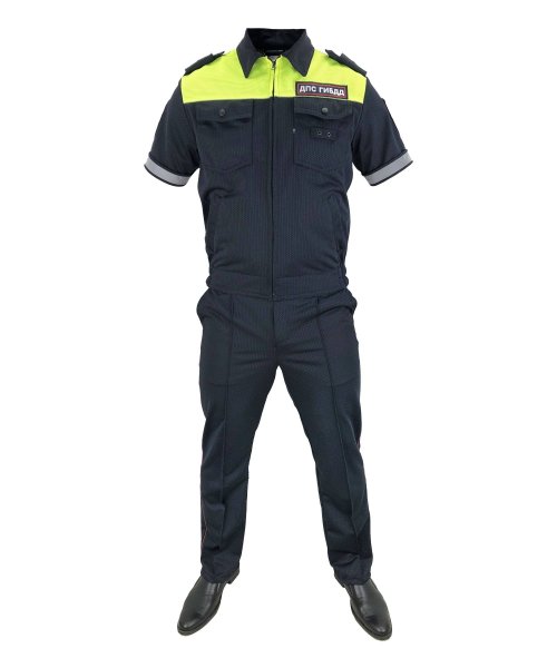 Костюм ДПС сетка с желтыми вставками