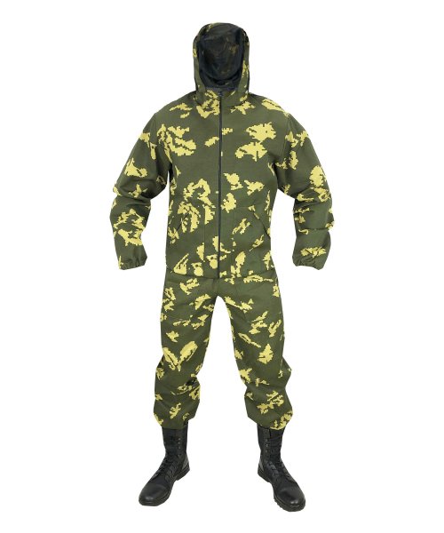 Превью Костюм пограничника с москитной сеткой желтая березка &mdash; 3