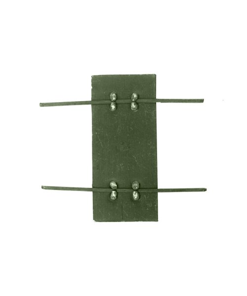 Лычка 20x45 см золотая и зеленая &mdash; 1