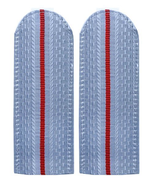 Погоны полиции голубые один просвет картонные