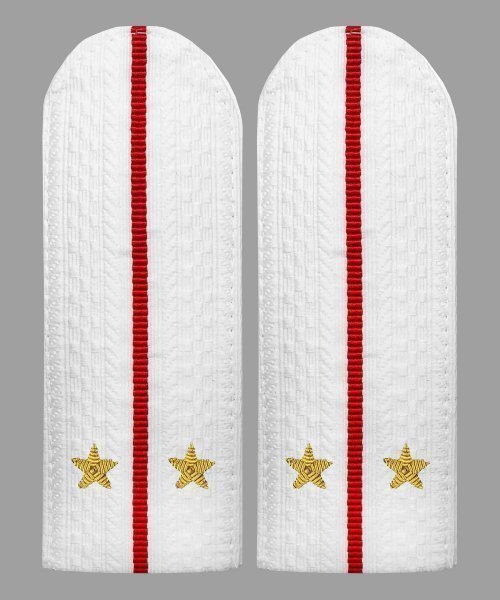 Погоны полиции белые лейтенант золото