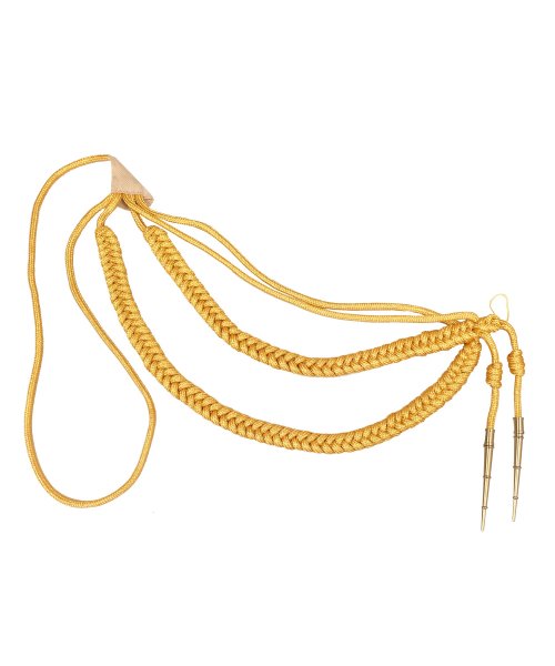 Превью Аксельбант офицерский старший состав 2 наконечника металл &mdash; 1