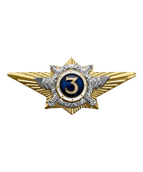 Значки классности МВД командного состава &mdash; 4