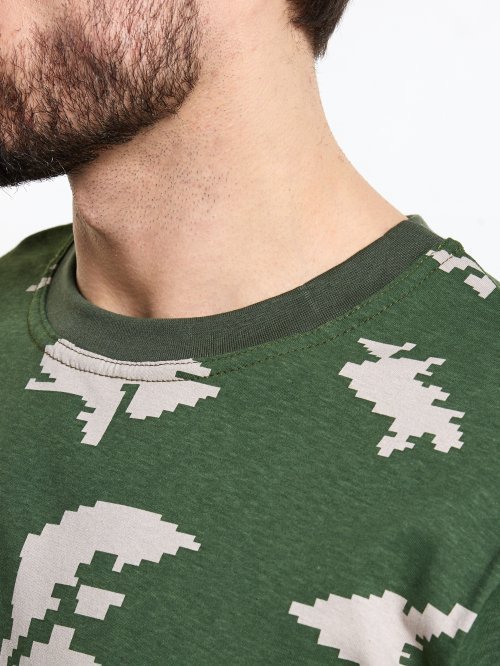 Футболка пограничника белая березка &mdash; 6