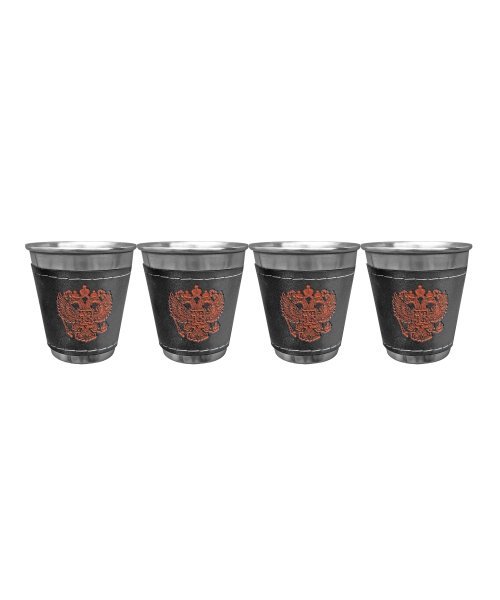 Превью Набор рюмок с гербом РФ &mdash; 2