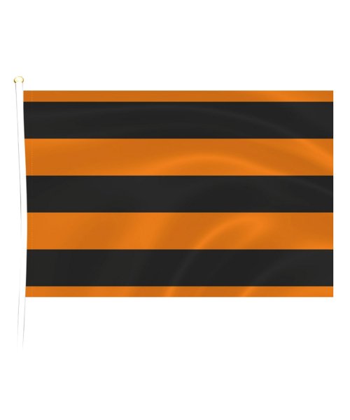 Георгиевский флаг с древком 20*30