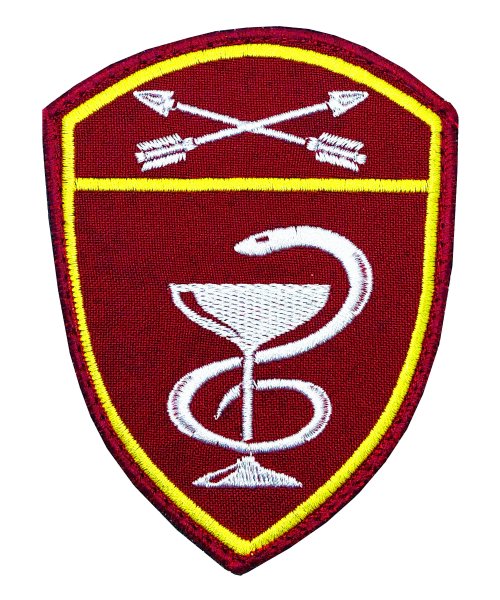 Шеврон Росгвардия Медицинская часть СО