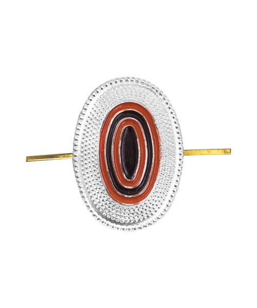 Кокарда казачья унтер-офицер серебряная