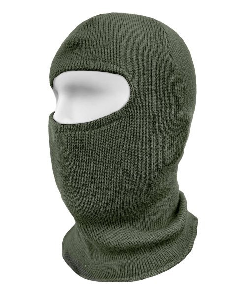 Маска спецназ олива полушерсть без рта