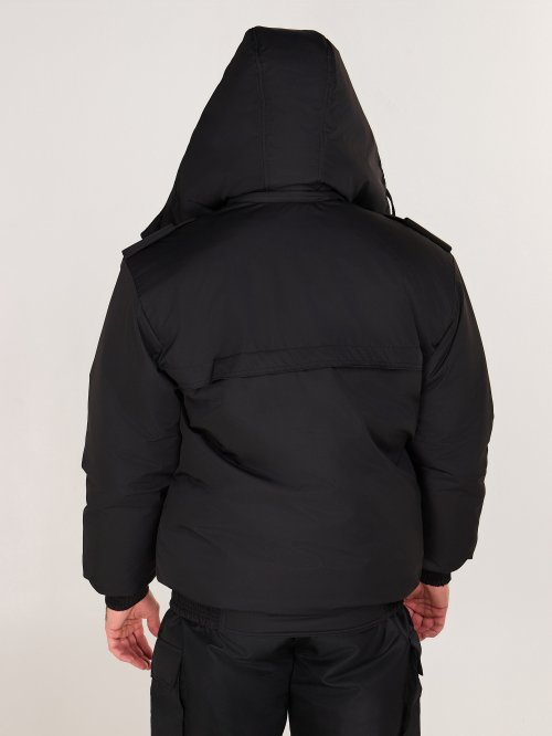 Куртка зимняя черная дюспо короткая &mdash; 2