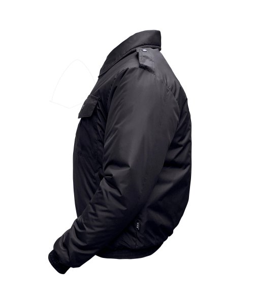 Ветровка черная дюспо на синтепоне &mdash; 4