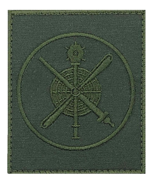 Шеврон вышитый ВКС полевой оливковый
