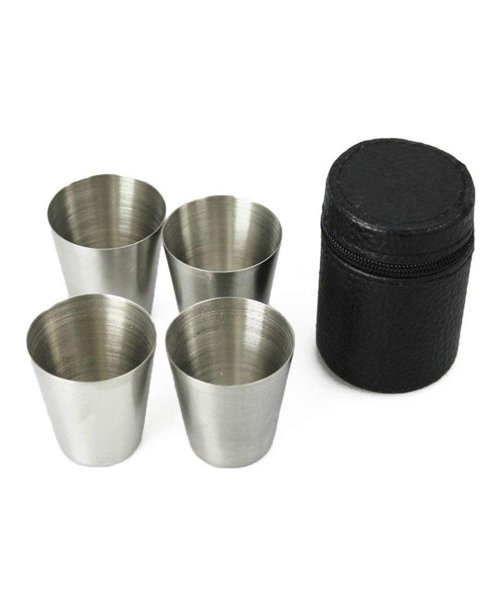 Набор рюмок алюминиевых 4 шт. &mdash; 2