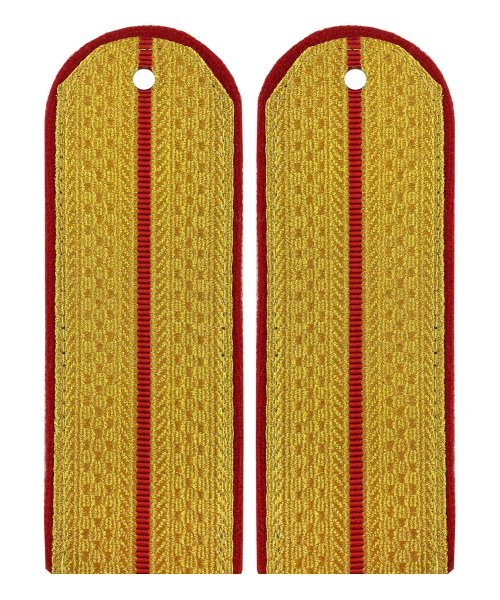 Погоны парадные полиции один просвет