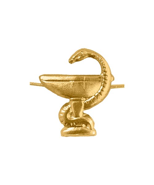 Эмблема медики золото нового образца (левая) &mdash; 1