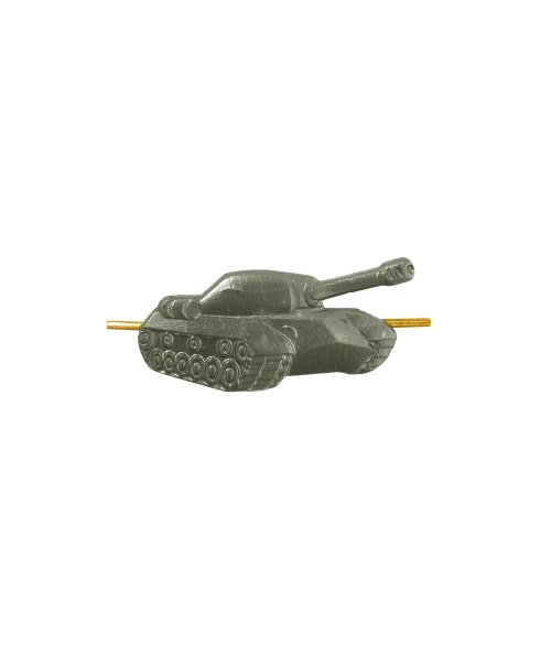 Эмблема танковые войска зеленая (правая)