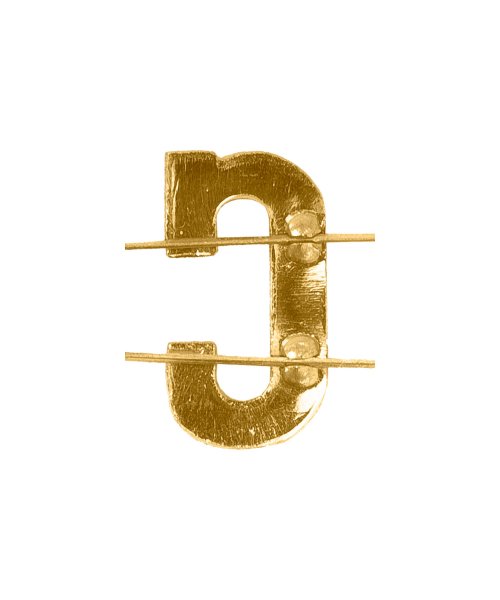 Буква на погоны С желтая &mdash; 2