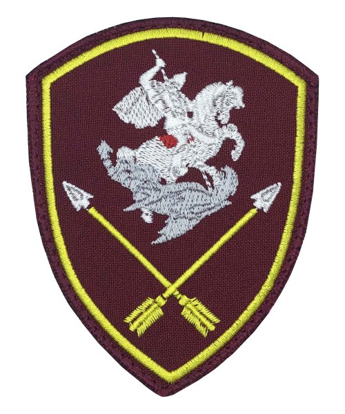 Шеврон Росгвардия Управление СО на липе &mdash; 1