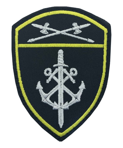 Шеврон Росгвардия Морская часть УО на липе &mdash; 1