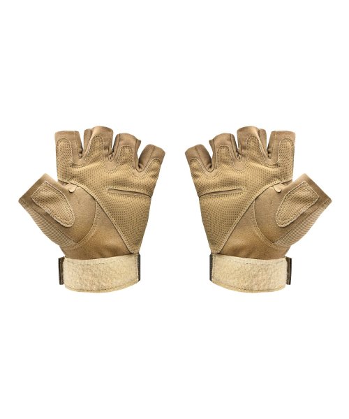 Перчатки беспалые защитные песочные &mdash; 2