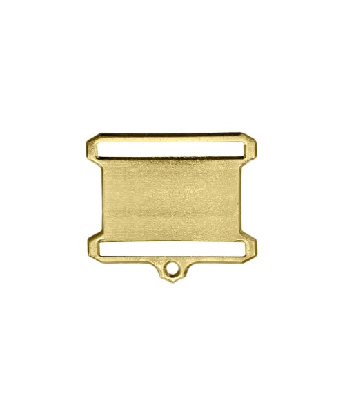 Колодка для медалей 4-х угольная латунь