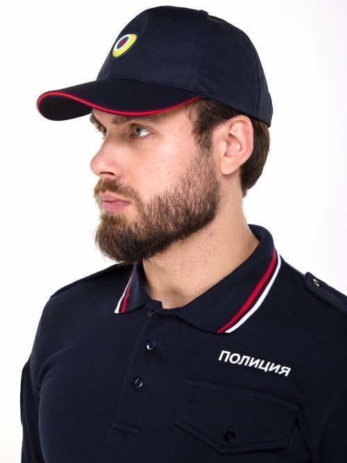 Бейсболка полиции с кокардой рипстоп &mdash; 4
