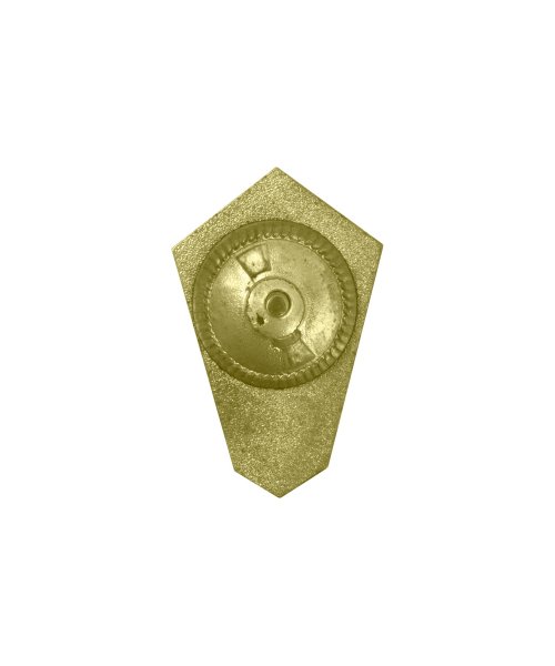 Значок металлический Ромб среднее Гуманитарное образование &mdash; 2