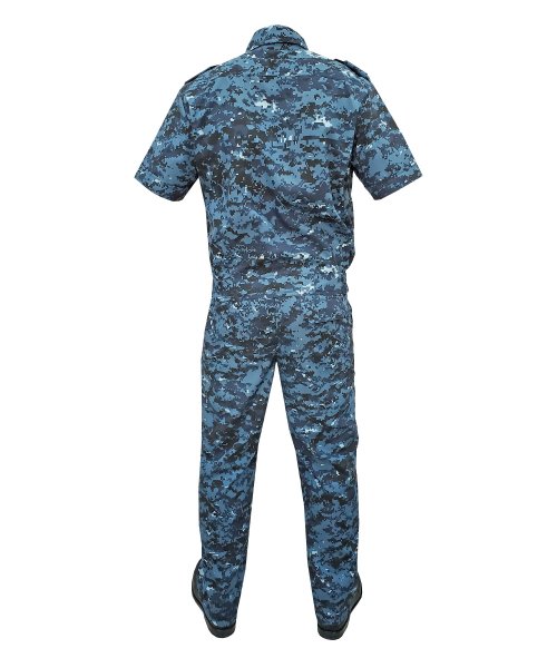 Костюм охрана цифра синяя короткий рукав &mdash; 2