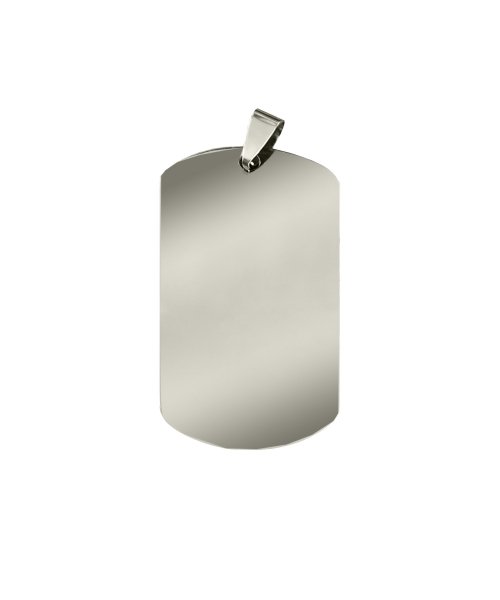 Жетон металлический зеркальный