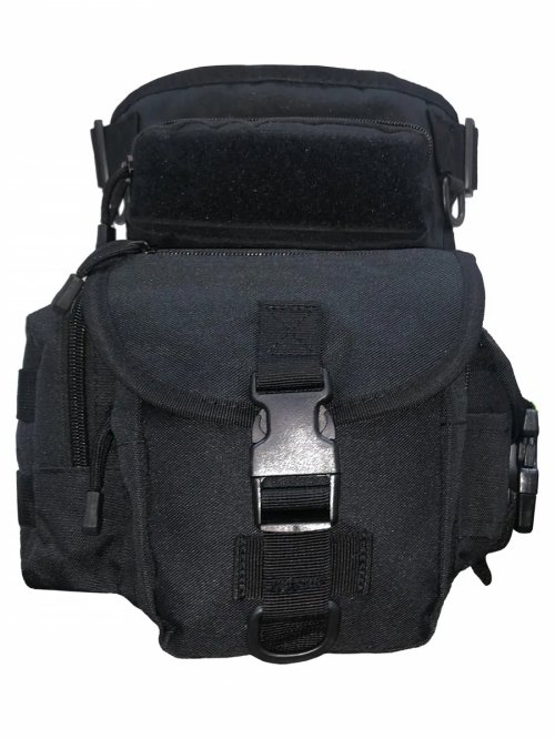 Сумка набедренная черная &mdash; 1