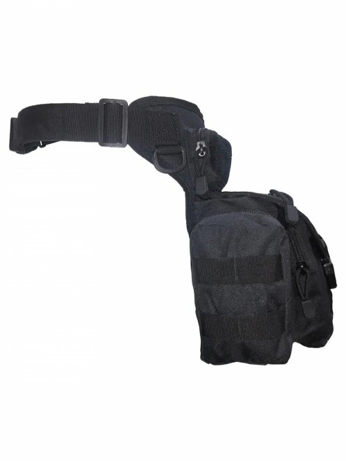 Сумка набедренная черная &mdash; 4