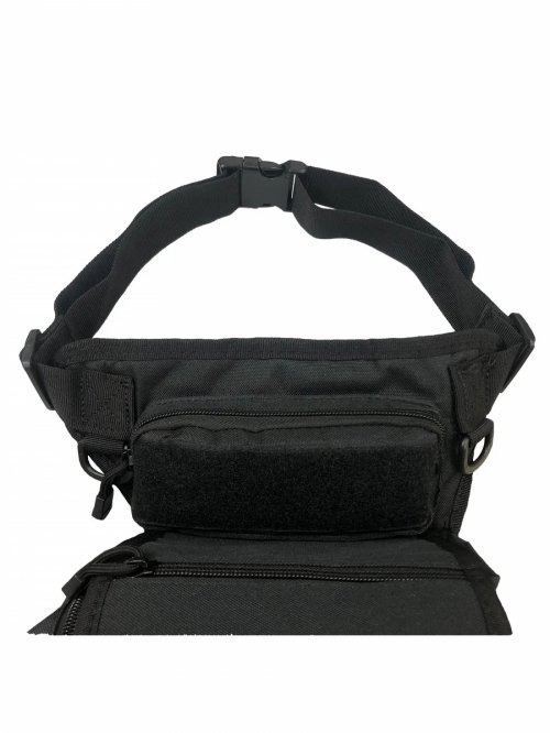 Сумка набедренная черная &mdash; 5