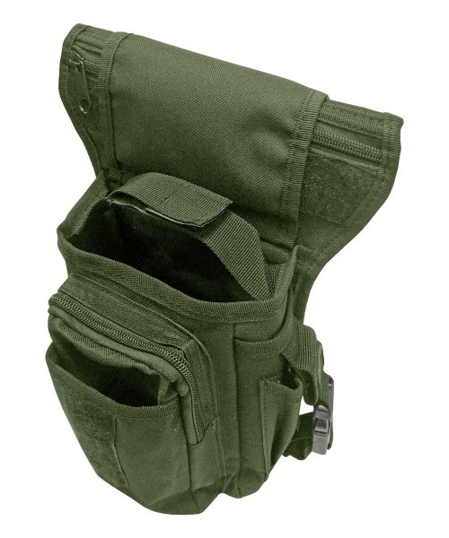 Сумка набедренная оливковая &mdash; 5