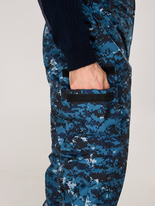 Костюм зимний цифра синяя &mdash; 12