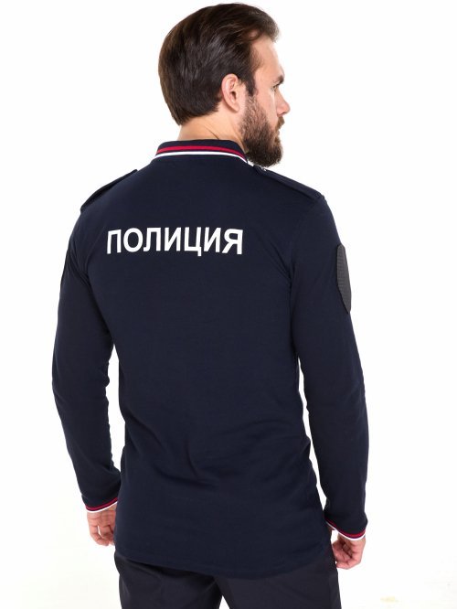Футболка поло полиции длинный рукав &mdash; 3