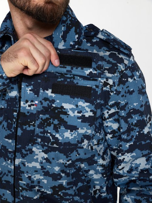 Костюм охранника цифра синяя рипстоп &mdash; 4