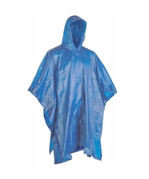 Дождевик полиэтиленовый синий &mdash; 1