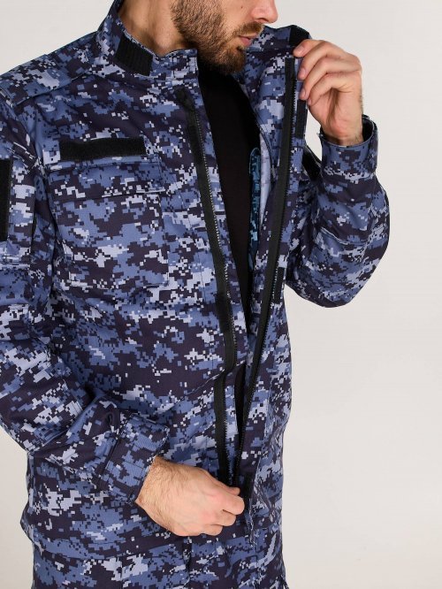 Костюм Росгвардии синяя точка &mdash; 8