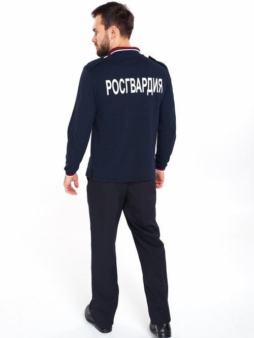 Футболка поло росгвардии длинный рукав &mdash; 7