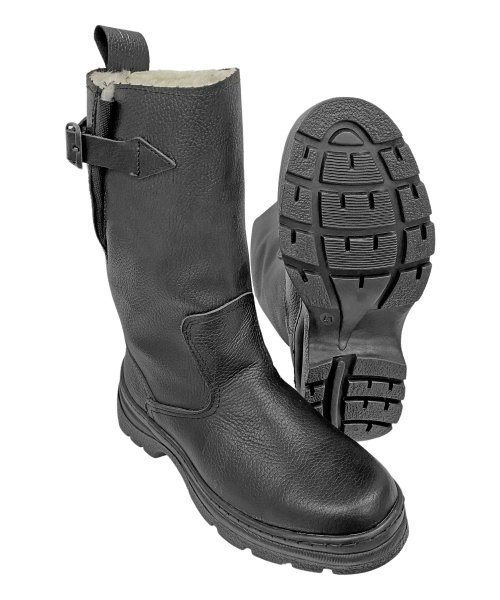 Кирзовые сапоги с шерстяным мехом &mdash; 1