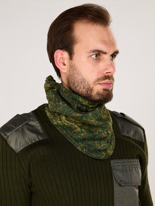 Маска балаклава цифра зеленая &mdash; 6