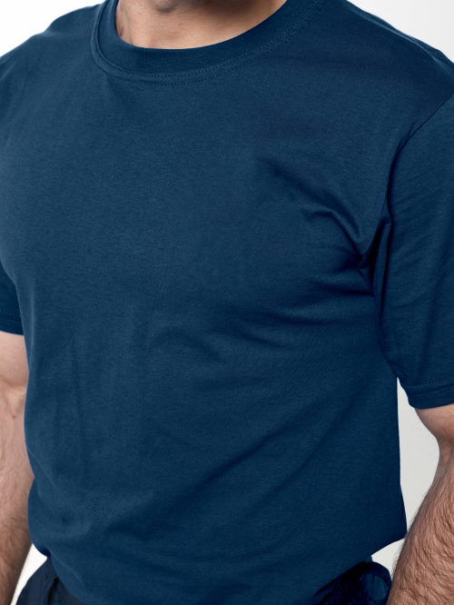 Футболка тёмно-синяя &mdash; 4