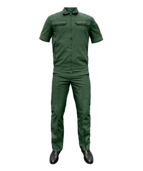 Костюм офисный с коротким рукавом