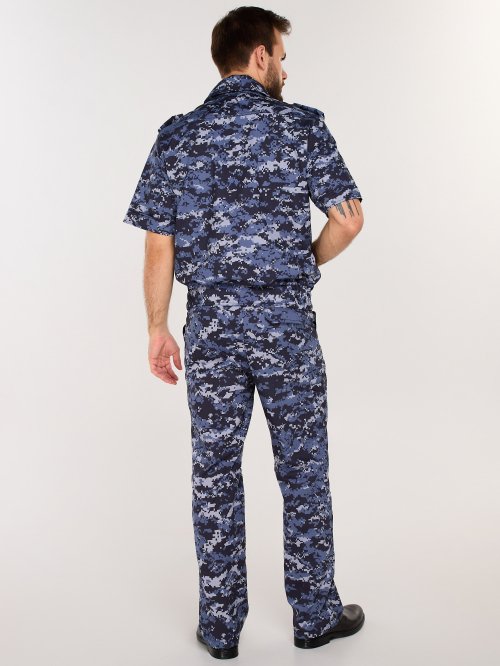 Костюм Росгвардии синяя точка короткий рукав &mdash; 2