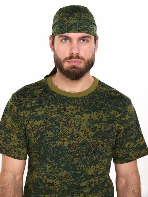 Бандана цифра зеленая &mdash; 2