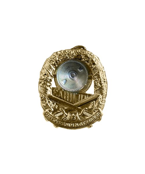 Значок металлический спецназ "Доблесть и мастерство" черный &mdash; 2