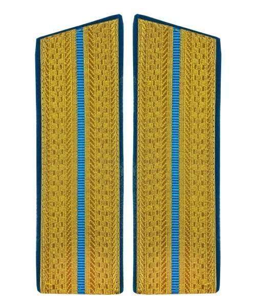 Погоны ВДВ парадные длинные один просвет