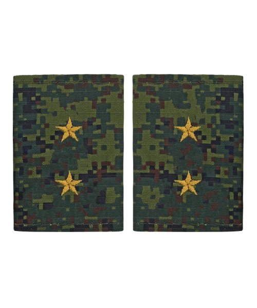 Фальшпогоны цифра желтая вышивка Прапорщик